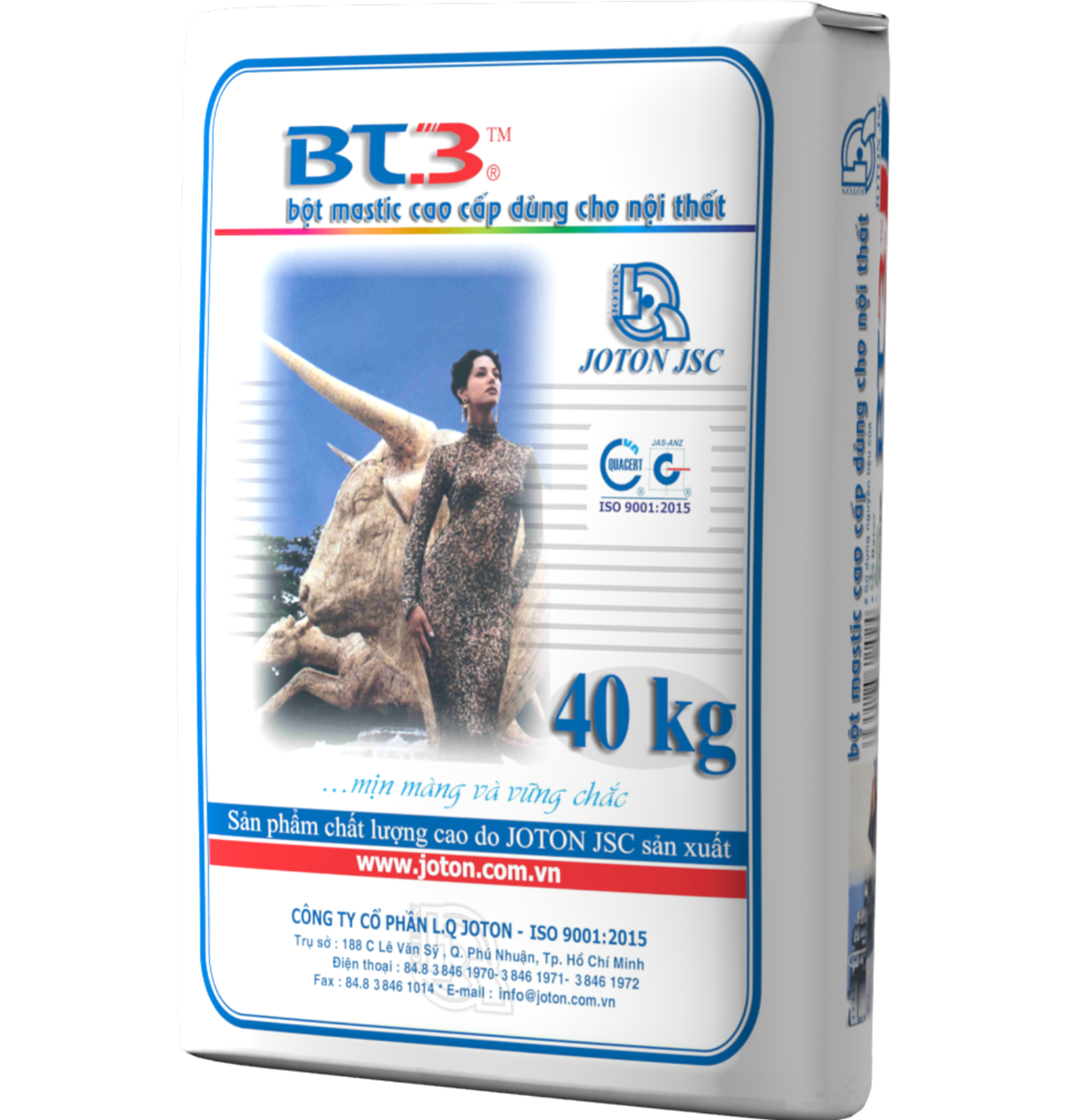 BỘT TRÉT TƯỜNG NỘI THẤT CAO CẤP BT.3/ High-grade interior Skim Coat